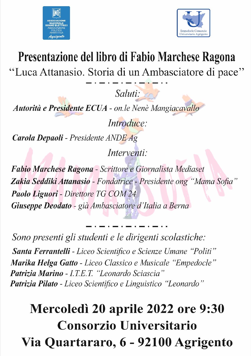 EVENTO: Presentazione Libro di Fabio Marchese Ragona